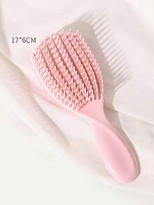 1/2 piezas Peine de mujer con diseño de pulpo, adecuado para cabello húmedo o seco, cabello largo liso, cabello rizado grueso, cepillo para cabello enredado, peine de concha, grabado y brillante, peine de estilo esponjoso y suave, antiestático y no dañino para el cabello, masajea el cuero cabelludo - Multicolor - Ver 16