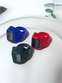 3个/1个手持环形计数器，迷你多色计算器，适合学习计数、缓解压力、锻炼步数计数和祈祷。 - 彩色 - 查看 9