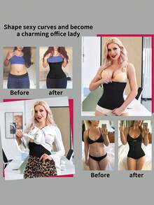 1pc Women's Sports Waist Trainer Belt, Female Waist Trainer Belt, Women's Waist Trimmer Belt, Abdominal And Waist Shaping Corset, Shapewear, Abdominal And Waist Cincher, Abdominal Support Belt, Abdominal Binder, Sports Sauna Waist Belt, Exercise Waist Belt, Abdominal Training Tool, Sportswear, Shaping Device, Exercise Waist Belt Abdominal Training, Corset Waist Belt, Women's Abdominal Control Belt, Yoga Running Waist Trainer, Gift For Friends