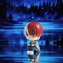 Chibi Izuku Midoriya, Shoto Todoroki, Ochaco Uraraka Figurine Cake Topper Decoration Baking Doll Gift For Boys - Multicolor - View 11