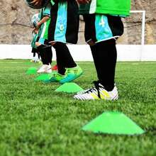 Pro Speed & Agility Training Set Includes 12 Rung 20ft Adjustable Agility Ladder With Carrying Bag, 12 Disc Cones, 4 Steel Stakes, 1 Resistance Parachute, Use Equipment To Improve Footwork Any Sport - Multicolor - View 6