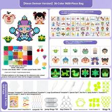 3D Nezha Puzzle Toy - Magic Water Beads, Stick To Surface When Wet, 3D Stereoscopic Handmade STEAM Educational Gift - Multicolor - View 12