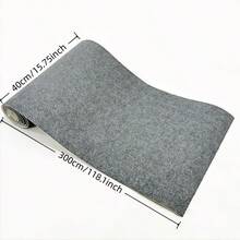 1卷互锁式地毯砖，防滑，适用于办公室、客厅、卧室，隔音地垫，耐刮擦，自粘式