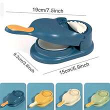 Random Color 1PC 2in1, Dumpling Skin Maker, Creative Dumpling Maker, Kitchen DIY Dumpling Maker, Manual Tortilla Maker, Dumpling Moulds For Dumpling Skin, Dough Presser, Dumpling Presser, Kitchen Stuff, Kitchen Gadgets(The Color Of The Handle Is Random)