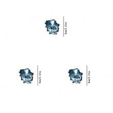 1/2/3片装夜狼热转印乙烯基贴纸，DTF热压贴纸，适用于DIY T恤、包包、牛仔裤、枕头、连帽衫 - 精准贴合各种尺寸的布料，从小到大，新手和专家均可轻松使用，是节日工艺品和礼品的完美之选。 - 彩色 - 查看 9