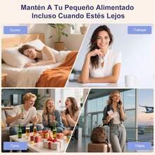 2 En 1 Dispensador de Comida para Perro 5L,Dispensador de Comida para Gato,Alimentador Automático para Gatos,con Botella de Agua,WiFi 2.4G,App Control Remoto,Grabación de Voz - 1 - Ver 7