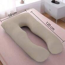 Pregnancy Body Pillow, 200 Thread Count Micropercal, 120x60cm, Ergonomic, Soft, For Bed - Rosa Fucsia - Ver 5