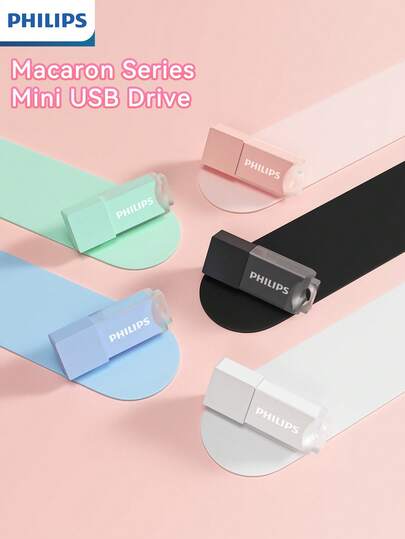 PHILIPS محرك أقراص فلاش USB 2.0 من فيليبس، محرك أقراص فلاش USB، توصيل وتشغيل، متوافق على نطاق واسع، لتحقيق تخزين خالٍ من المخاوف، وإرسال فوري وحمل موثوق للمستندات والعروض التقديمية والبيانات الرئيسية، تطابق ألوان الماكرون، حيث يتعايش المظهر والقوة
