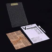 A4 Size (8.6 X 12.2 Inches) Acrylic Fashionable Glitter Clipboard, Minimalist Clip Design, Suitable For Classroom, School And Office - Excellent Christmas And New Year Gift - Glitter - View 5