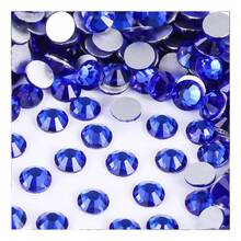 ICIQ Blue Series Silver Base Non-Hot Fix Crystal Glass Material Rhinestone, Decorative For Shoes, Clothes, Hats, Cups, Nails And Other Daily Items - Multicolor - View 7