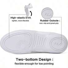 CADIDL Cheer Shoes Women White Cheerleading Shoes for Girls and Youth - Ld26blanco - Ver 7