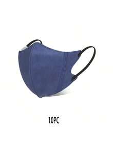 10入組女性多色3d立體一次性口罩,3層保護,輕盈透氣,防曬,夏季必備