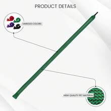 SHINDEL 8PCS 170cm 35mm/67in 1.4in Fishing Rod Socks Sleeve Cover, Braided Mesh Reusable Rods Pole Telescopic Protector Bag, Fishing Tools Accessories For Spinning Fishing Rod Fly Fishing Rod Casting Fishing Rod - Multicolor - View 5