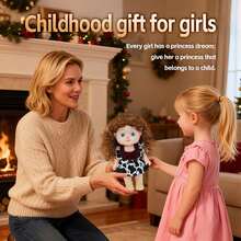 可爱乙烯基娃娃，时尚毛绒娃娃，适合女孩，带吊带裙，双马尾辫，乙烯基脸，可爱关节娃娃，时尚毛绒玩具，生日圣诞节礼物，收藏玩具 - 彩色 - 查看 6