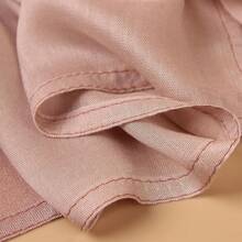 Gradient Dual Color Scarf,Elegant Ombre Headwraps Hijab, Modal Cotton Feel Lightweight Sunscreen Shawls For Women,8#Opink - 8#粉紅色 - 查看 5