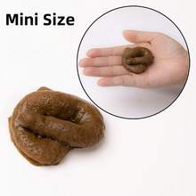 1/2/3pcs Poopy Toy, Realistic Brown Fake Poop, Floating April Fools' Day Prank, Perfect Gag Gift