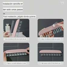 Colgador de almacenamiento multifuncional para hombres y mujeres, camisolas, cinturones, corbatas, bufandas, sujetadores, artefacto organizador, accesorios de armario para el hogar - Multicolor - Ver 3