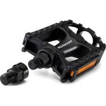 Pedales de Bicicleta, aleación o Opciones compuestas, se Adapta a la mayoría de Bicicletas de Adultos para Hombres y Mujeres, compatibles con 9/16 Pulgadas, reemplazo de Pedal de Bicicleta - Básico - Ver 9