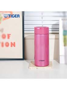 Tiger Taza isotérmica MMW-A36C de acero inoxidable 304, 0,20 kg, ligera, diseño hermético, unisex, portátil para uso profesional.
