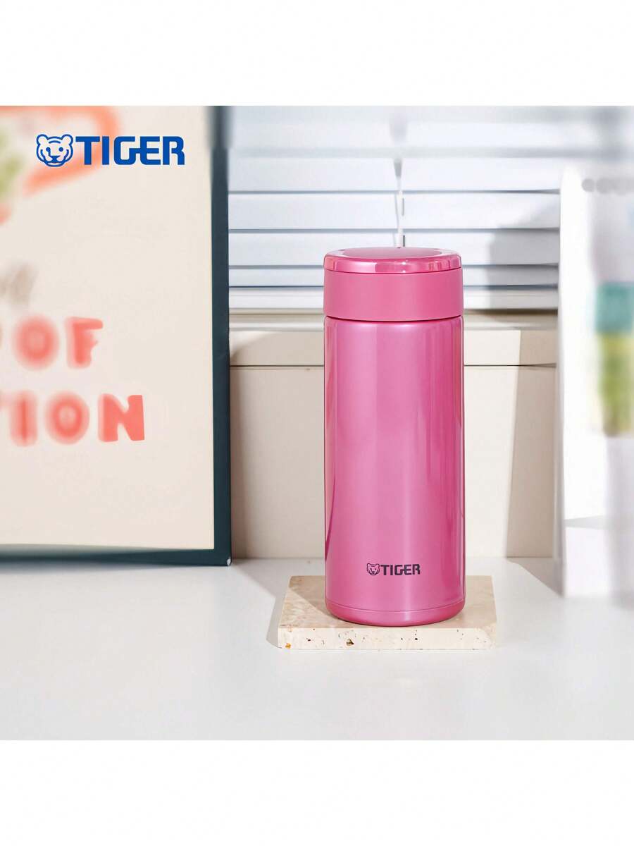 Tiger Taza isotérmica MMW-A36C de acero inoxidable 304, 0,20 kg, ligera, diseño hermético, unisex, portátil para uso profesional.