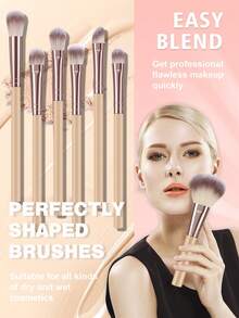 55pcs Ultimate Pro Makeup Gift Set.32pcs Aluminum Brush System(Face/Eye/Lip Master Kit).12pcs Skin Prep Tools|4 Cosmetic Sponges|4 Mini|12 Powder Puffs(4 Triangle+4 Cushion+4 Round). 6pcs Beauty Essentials|Hairband|2 Wristbands|Brush Cleaner|2 Cleansing Sponges.Complete With Waterproof Zippered Organizer,Luxury Travel-Ready Cosmetic For MUA/Brides/Teens,Brush Set,Makeup Brush Kit,Make Up Brush Set,Make Up Set Complete,Makeup Brush Set,Complete Makeup Kit,Brush Kit,Brushes Makeup Set,Makeup Gift Set - Multicolor - View 6