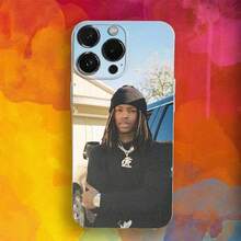 Rapper K-Kings V-Von Compatible con 16, 15, 14, 13, 12, 11 Plus, Pro, Max, Plus Funda Transparente Suave - z8 - Ver 7
