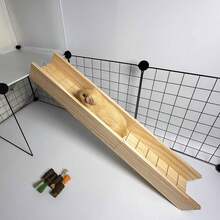 1pc Random Color & Style Wooden Hamster Ladder, Slide, Toy For Hamster And Small Pet Accessories - View 8