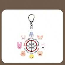 SKZOO新款可爱卡通亚克力钥匙扣，适合粉丝自用和送礼 - 彩色 - 查看 4