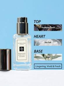 Jo Malone London [Mini] Wood Sage & Sea Salt Cologne 9ml  / Top - Ambrette Seeds & Heart - Sea Salt & Base - Sage / Breathe In The Bracing Air Of The British Coast. The Windswept Shore Alive With Sea Salt And The Mineral Scent Of Rugged Cliffs. Immersed In Wild Waters, The Sound Of Breaking Waves Heightening The Senses. The Natural Beauty Of The British Isles Inspires A Fresh Woody Scent. - Wood Sage & Sea Salt Cologne 9ml - 查看 3