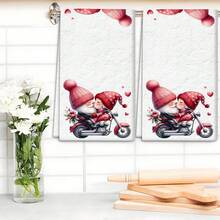 2/4 Stücke Set, Geschirrtücher, Elfen-Muster bedruckte Tücher, super saugfähige Mikrofaser moderne Geschirrtücher, Kochutensilien und Backhandtücher, Putzlappen, Handtücher, Teehandtücher, super weich und hochsaugfähig, Küchendekoration, Geschenke für Nachbarn, Geschenke für Mütter, Geburtstagsgeschenke, Einweihungsgeschenke für Freunde, Küchenutensilien, tägliche Notwendigkeiten - Verschiedenfarbig - Übersicht 9