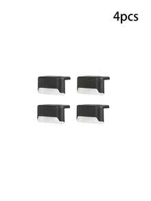 12个装户外防水太阳能楼梯围栏灯，适用于太阳能楼梯灯/台阶灯，带灯光控制功能的户外太阳能装饰灯，防水楼梯灯带，太阳能平台灯，适用于户外楼梯、围栏、花园、阳台、露台和走道 - 暖色LED户外灯，户外灯，万圣节，感恩节，感恩节礼物