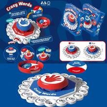 BASTA! Crazy Letter Spinner Board Game Instructions, Team Building, Fun Gathering, Parent-Child Game (The Color Of The Card Holder Cover Is Random) - Multicolor - View 2