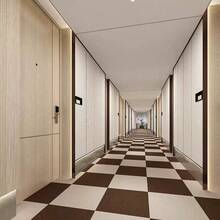 10/20片装自粘地毯砖，方形地毯地砖，尺寸12英寸 x 12英寸（30厘米 x 30厘米），柔软衬垫地毯砖，自粘式 - 彩色 - 查看 6