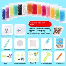 3D Nezha Puzzle Toy - Magic Water Beads, Stick To Surface When Wet, 3D Stereoscopic Handmade STEAM Educational Gift - Multicolor - View 7