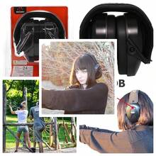 Walker's Slim Passive Earmuff Hearing FDE Come And Take It - Compact Passive - Black - View 12