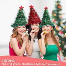 Julhattar - Grön - Visa 9