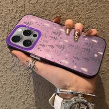 Étui givré mignon de Noël avec renne pour iPhone 17 Air, 16, E, 15, 14, Plus, 13, 12, Mini, 11 Pro Max. Housse lavable en acrylique et silicone, compatible avec les étuis 17, 17 Pro et 17 Pro Max - 3 - Voir 5