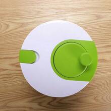 4qt Salad Spinner Vegetable Dryer - Green Glaze, 6.54in Height, 1.55lb Weight - 預設 - 查看 5