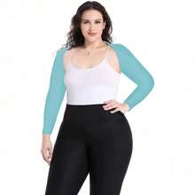 1pcs Of Ice Sleeves Specifically Designed For Running And Cycling, Women's UV Cooling Arm Sleeves, Fishing Outdoor Sun Protection Sleeves, Breathable Elastic Ice Silk Fabric, Women's Cool Sun Protection Ice Sleeves, Outdoor Cycling UPF50+Cooling Arm Sleeves, Breathable Thin Fishing Sun Protection Arm Sleeves, Ice Sensitive Fabric, Breathable Elasticity, Multiple Colors To Choose From, Running And Cycling Equipment, Ice Silk Sleeve Sleeves - 藍色 - 查看 1