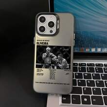 Funda de teléfono C-Charles Brasil O-Oliveira compatible con iPhone 17 16E 16 15 14 13 12 11 Mini Pro Max Air X XR XSMAX 8 7 Plus, cubierta trasera mate anti-caída, funda de teléfono, protección de teléfono, funda de teléfono de moda, funda protectora de teléfono - Mezcla de colores - Ver 8