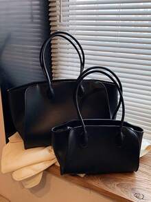 This Stylish Retro-Style, Large-Capacity Shoulder Tote Bag Is A New 2025 Model In Various Sizes, Suitable For Outings, Travel, Shopping, Commuting, Gift-Giving, Parties, And Many Other Occasions. - Multicolor - View 9