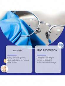 Glasses Cleaning Spray Cleaning And Maintenance Lenses Anti-Fogging, Anti-Dust And Clear Vision Portable Cleaning Spray Glasses Anti-Fog Spray Cleaning Liquid Spray Water Lens Swimming Lens Anti-Fog Cleaning AgentGlasses Cleaning Agent Brightens As Soon As It Is Wiped. Lens Screen Cleaning Solution Cleaning Agent(New And Old Models Are Shipped At Random.) - Multicolor - View 5