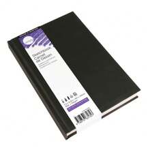 Soft White Sketchbook With Black Hardcover Binding 65lb 100g Paper 110 Sheets 5.5 X 8.5 Inches - 1 - 查看 1