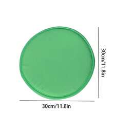 3 Pcs / Home-Use Thick Circular Sponge Cushions For Chair Straps, Simple Fabric Dining Chair Cushions, Round Bench Cushions, Seat Cushions, Butt Pads - Multicolor - View 3