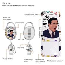 ID Badge Holder With Lanyard Retractable Badge Reel Fun Office ID Card Holder Friends TV Show Merchandise Gifts Lanyards For ID Badges Vertical ID Protector Badge Clip For Nurse Doctor Coworker,Multicolor682 - 多色682 - 查看 5