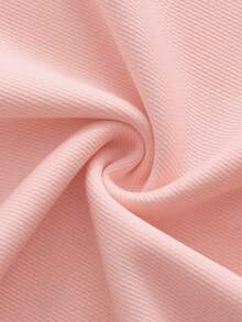 女童可爱豚鼠图案圆领长袖毛衣套头衫秋冬款女童冬装 - 粉色 - 查看 5