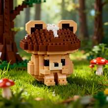 6 piezas Juego de bloques de construcción con forma de hongo adorable, diseño encantador, paraíso de hongos, tiempo de juego, interacción entre padres e hijos, adecuado como regalo de cumpleaños/vuelta al colegio para niños. Los bloques de construcción con forma de hongo no son solo un simple juego de bloques de plástico, sino un tesoro de creatividad para los niños. Cada hongo tiene una forma única y adorable, como si fueran pequeños duendes de un mundo de cuentos de hadas. - Multicolor - Ver 8