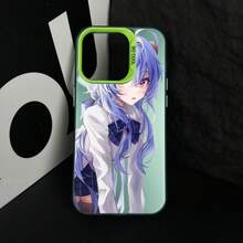 Funda de teléfono con patrón de chica anime para iPhone 16, linda 16PROMAX, única 15PRO, hermosa 16PLUS, de alta calidad 13PROMAX para hombres, 14PROMAX para mujeres, fundas de teléfono 14PRO, 12PRO de moda, 14 creatividad, 11 estética, 16PRO TPU engrosado, 13PRO simple pero única, XR con acabado mate, funda de teléfono XSMAX anti-golpes y resistente a caídas 15PLUS/14PLUS/XS/15/13/12/16/12PROMAX/11PRO/15PROMAX/11PROMAX - Blanco - Ver 7