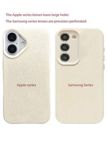 1pc White Polka Dot Pattern Full Coverage TPU Shockproof Phone Case, Compatible With Apple 16, 15, 14, 13, 12, 11 Pro Max, And Series