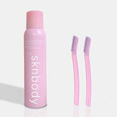 Hair Identifier Spray For Face Shaving,Facial Hair Identifier Spray,Dermaplane Spray,Hair Removal Shave Powder Spary,Moisturizing & Smooth Skin,Gifts For Women